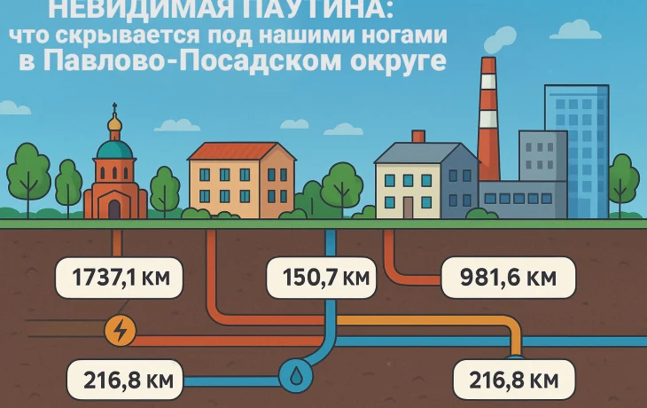 Невидимая паутина: что скрывается под нашими ногами в Павлово-Посадском округе? Невидимая паутина: что скрывается под нашими ногами в Павлово-Посадском округе?